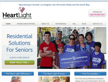 Tablet Screenshot of heartlightonline.com